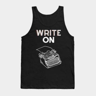 Write On Tank Top